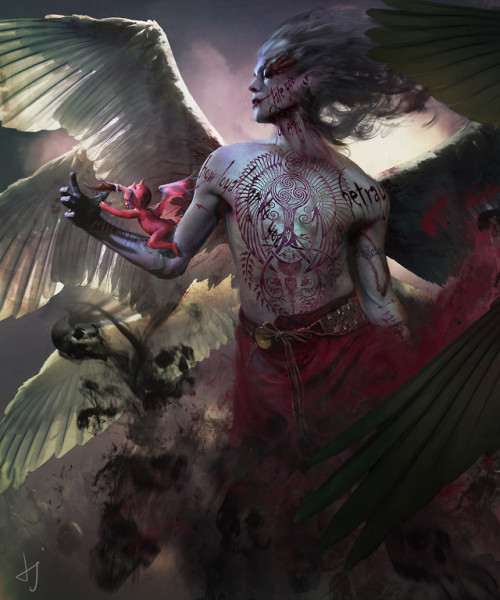 Morning Star in the Old Testament  fang xinyu www.artstation.com/artwork/1nZD3o
