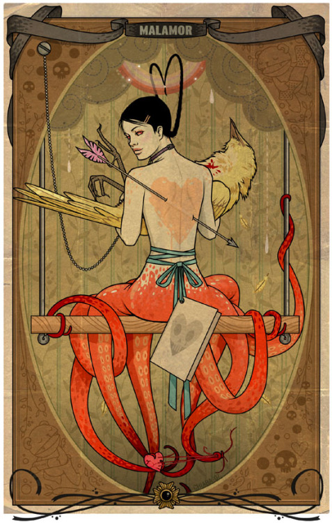 girl-octopus illustration