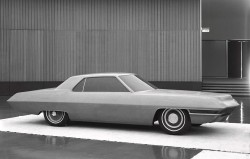 prova275:Early clay concept for 1967 Eldorado… circa 1963