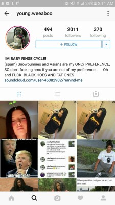 afatblackfairy:  Can y'all report this cockroach