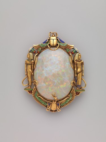 met-american-decor: Brooch by Marcus and Co., American Decorative Arts Gift of Jacqueline Loewe Fowl