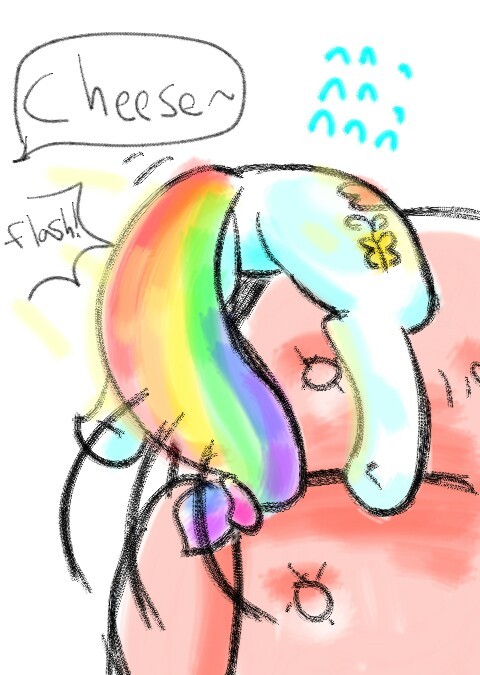 ask-rainbowshy-plz:  ;ㅅ;  x3 D'aww~!