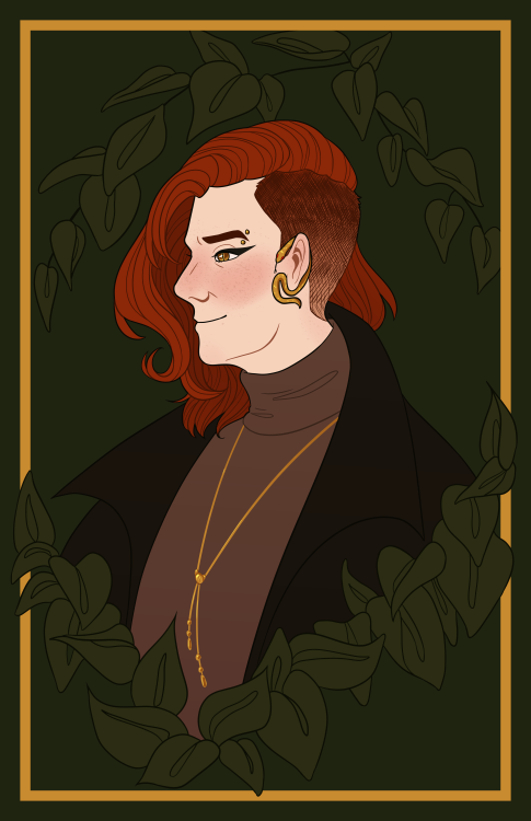 an anon requested androgynous crowley in black and gold a while ago and i had tothis will be availab