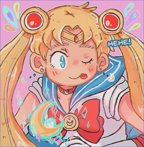 Sex 025geru:drew a cheeky Sailor Moon to motivate pictures