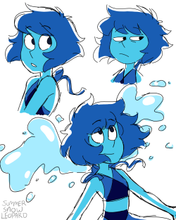summersnowleopard:  pretty much all i draw is lapis 