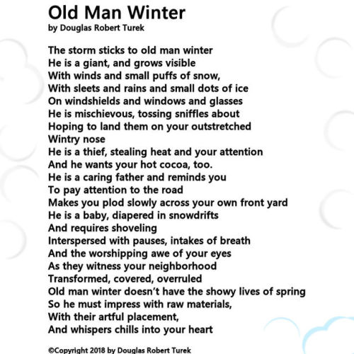 Old Man Winter by Douglas Robert Turek