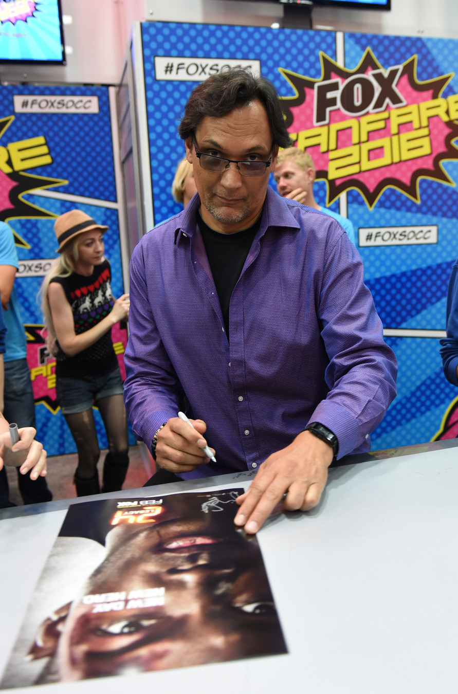 randomfoxphotos:   Jimmy Smits at the FOX FANFARE AT SAN DIEGO COMIC-CON    on Sunday,