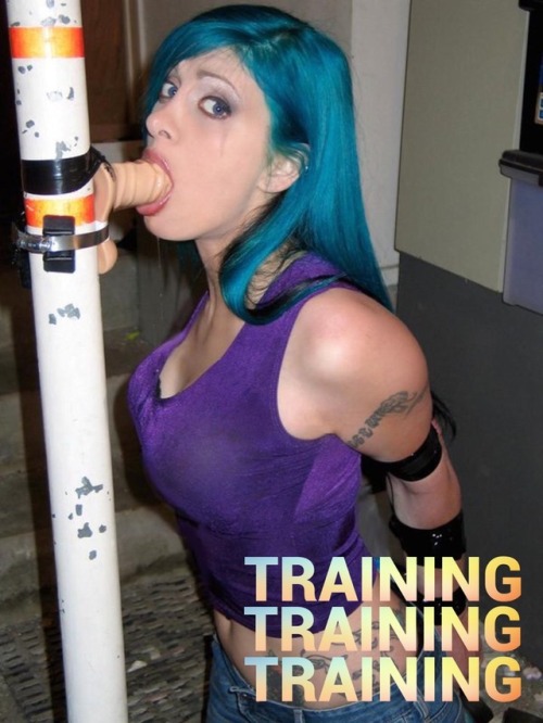sashkaslut:  Train as much as you can. You don’t want to be unprepared, do you, slut?