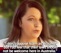 surrealscorpion:  &ldquo;I don’t oppose Islam as a country&quot;  that says it all