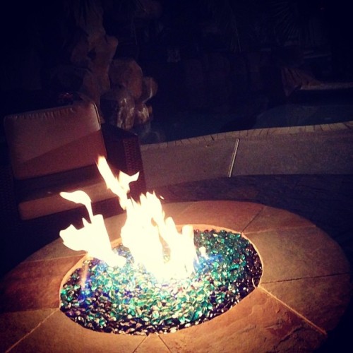 My night last night - hanging around my firepit with friends. http://WorshipRene.com #firepit #bbq