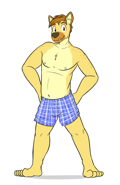 “Boxers!  Or as I like to call them, pant liners, because that all they’re really t