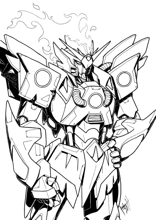 Project robot for a page&hellip;heavily influenced mostly by Sunrise mecha, like Yuusha and Gundam.