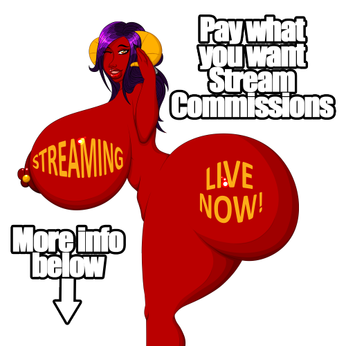 Pay what you want stream commissions!This is just an announcement, I’m not streaming nowI will stream on Sunday at 16:00 (GMT)You can now buy stream commissions for the price that you want!All commissions will be sketches, but depending on your