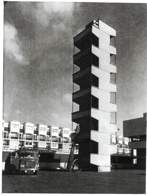Paddington Fire Station1970Greater London Council Special Works DepartmentImages from beyond the fla