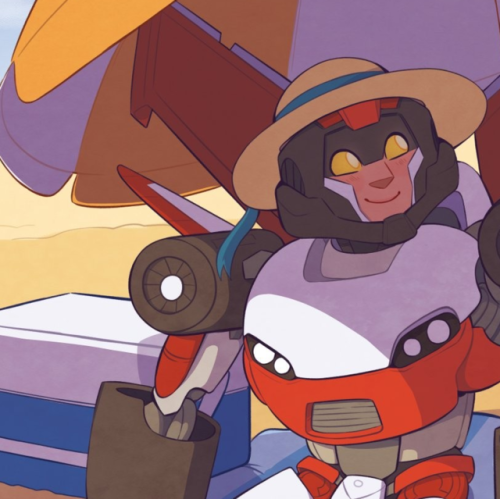 The preview for my piece in the @tfsnapshots zine! :DThere is still some time to buy a copy so suppo