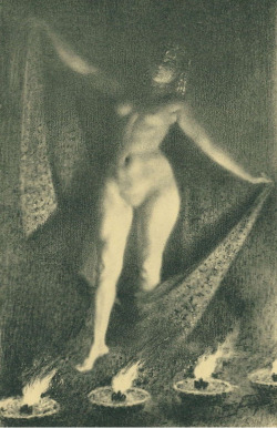  La Danseuse nue (The Naked Dancer) by Maurice Neumont (1868-1930) 