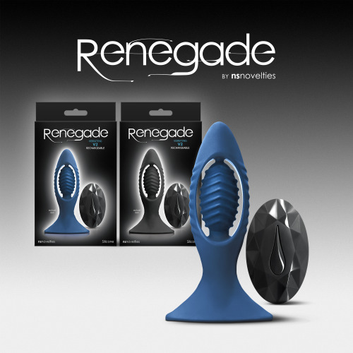 #1 w/ a Bullet: Renegade V2 - NS Novelties Renegade’s V2 anal toy features an exposed bullet design 