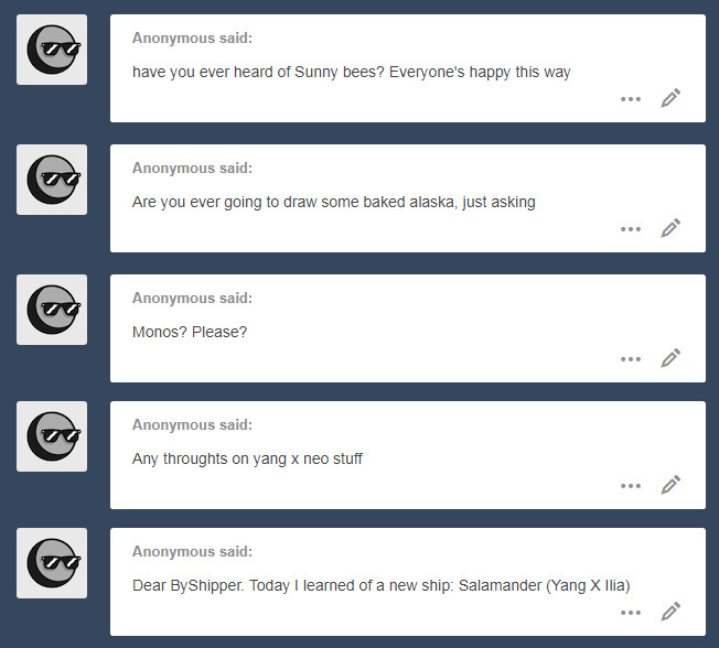                 Dear anons,This fanatic is not just a casual BY shipper. She has