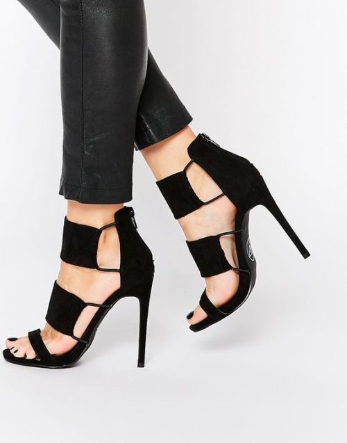 hottest-shoes:Black Stiletto Sandals Heels Pinterest Inspiration Board. Vol. 3