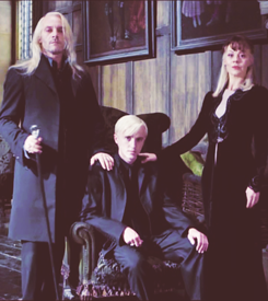 lets-crucio:  4 photos of The Malfoys         Asked by littlebigpotterhead&