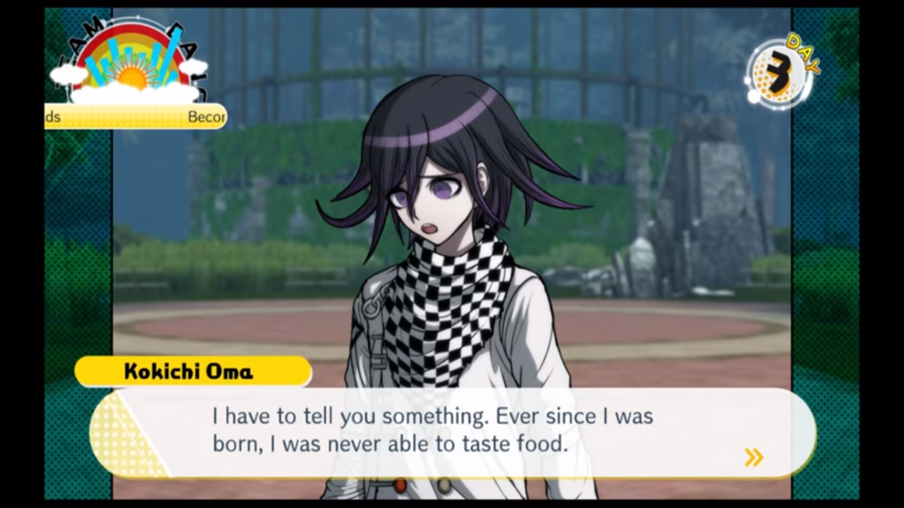 What is kokichi's favorite color