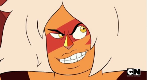 zaakthehedgehog:Jasper feels the presence of the gems por something like that?