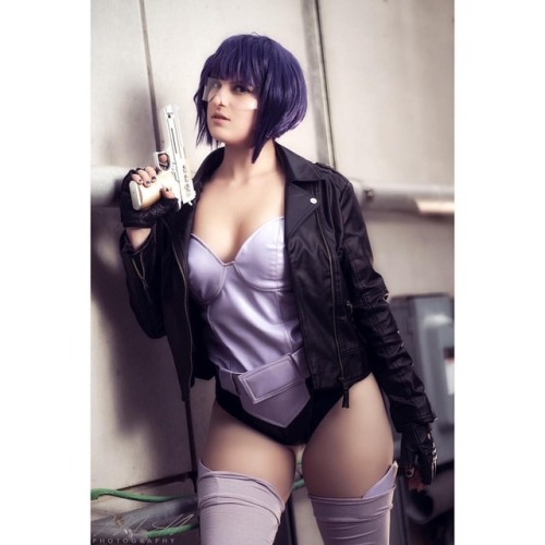 Motoko Kusanagi at your service I love these photos!!! I want to start posting more but I just alway