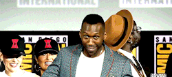 melinda-january:  marveladdicts:  Mahershala Ali joins the Marvel Cinematic Universe as Blade  Someone on Twitter tweeted he put on the cap like he was the #1 NBA Draft pick.  😂😂   I’m here for Brian Tyree Henry’s reaction