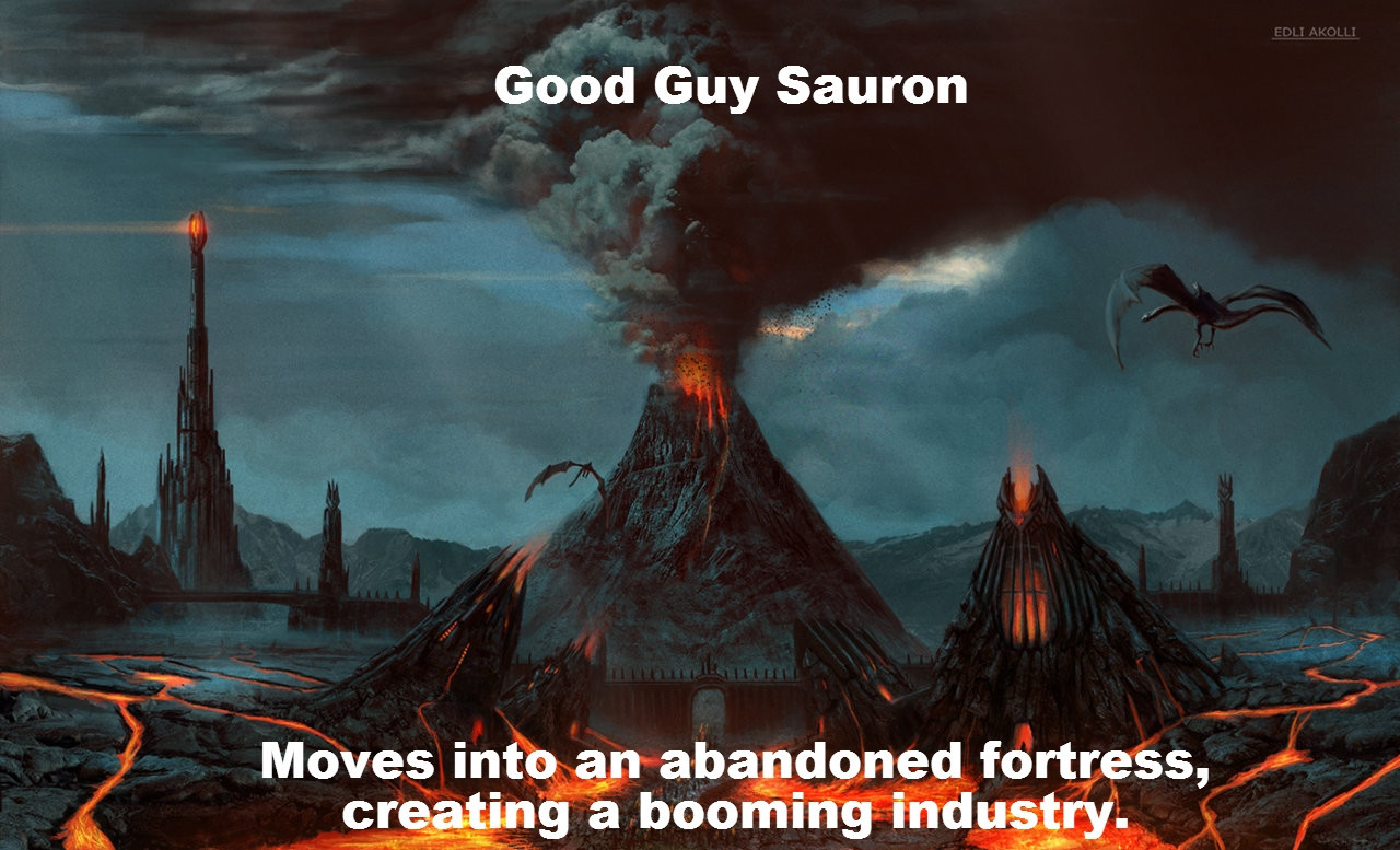 mydamnchannel:  Sometimes nice guys are just misunderstood. (Source: Good Guy Sauron)
