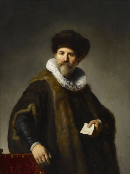 Portrait of Nicolaes Ruts, Rembrandt, 1631