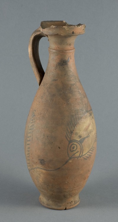 aic-ancient:Vessel, Ancient Egyptian, -100, Art Institute of Chicago: Ancient and Byzantine ArtGift 