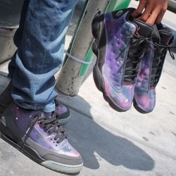 outshinenyc:  Custom “Space Cadet” AJ