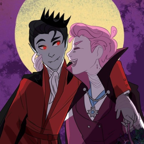 hootsweets:October Patreon post card was GumLee themed! Happy Halloween! #gumlee
