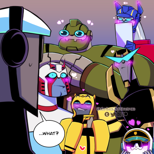 The Group Knows That Jazz Has Eyes, Its Just The Rare Occasions They Get To See Him Without His Visors