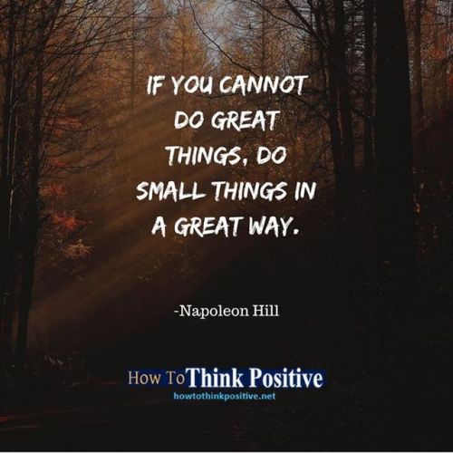 Porn Pics thinkpositive2:  If you cannot do great things,