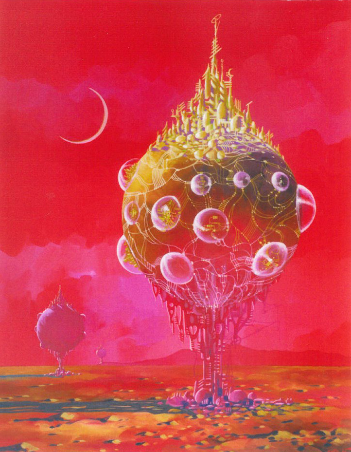  Steve R Dodd “Balloon Worlds” - published on greeting card in Holland. Cool