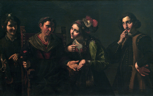 The Fortune Teller, Pietro Paolini (1603-1681)