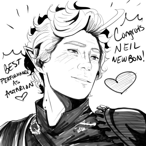 So Happy For Neil Winning Best Performance!! So Happy For Him!