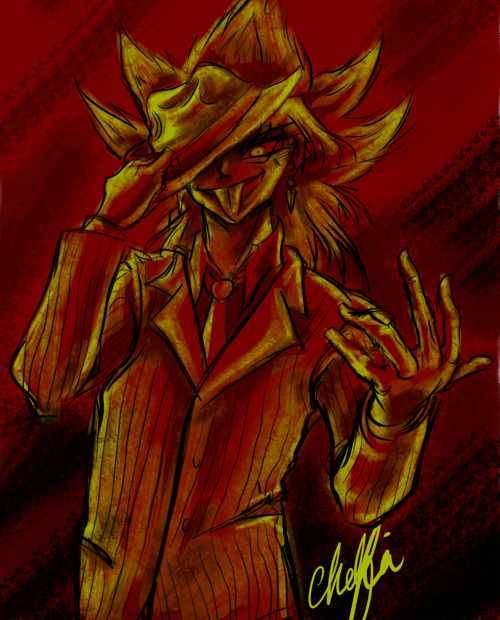chelfiecomics:  In response to this wardrobe meme I reblogged on my other blog, here’s Marik. Wearing a suit. Wtih a fedora. … Which HOW DOES HE EVEN WEAR A FEDORA WITH THAT HAIR? In short, he doesn’t. Because that would be the most ridiculous s**t