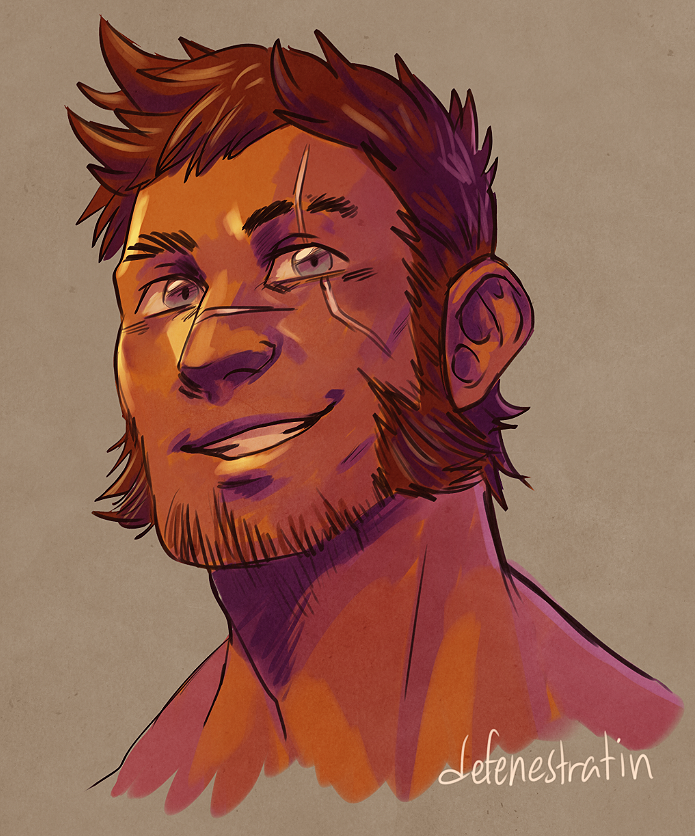 defenestratin:Little Magnus warmup before working on comic thumbs because I was having