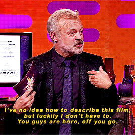 stevedaddyngton:  Colin Farrell having a hard time describing his own movies