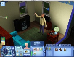 simsgonewrong:  after my sims wedding this guy stayed throwing rice in the living room for over a week and then died there, I couldn’t get him to leave. 