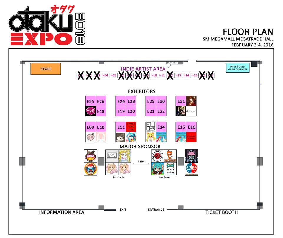   I&rsquo;ll be attending the otaku Expo at SM Mega Mall in the trade hall on