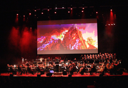 galaxynextdoor:  VIDEO GAMES UNPLUGGED  SYMPHONY OF LEGENDS by the Queensland Symphony Orchestra Coming November 23rd if you happen to be near Brisbane and love video games you’re gonna love this. Video Games Unplugged is coming to the Queensland Symphony