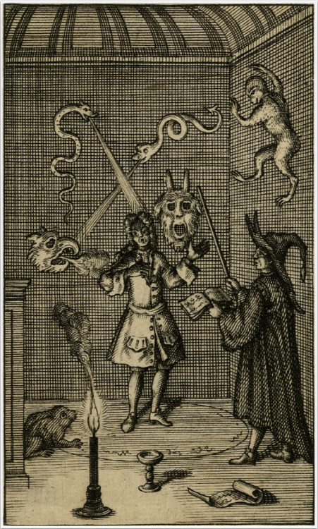 bizarreauhavre:  British occult print 1720 porn pictures