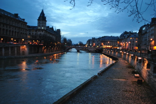 paris at dawn.