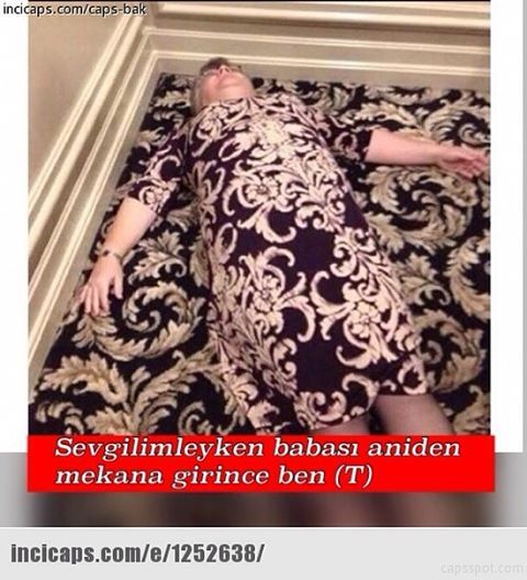 Sevgilimleyken babası...