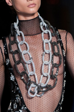    Versace fall 2013 couture details 
