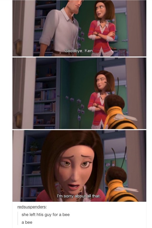 superhypergolden-chan: hiccstridforever:dreamwurks:Tumblr and Bee MovieI swear on this movie. cry in