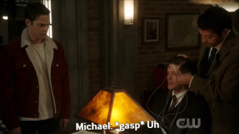 Micheal!Dean Taunting Castiel In 14x10 Nihilism